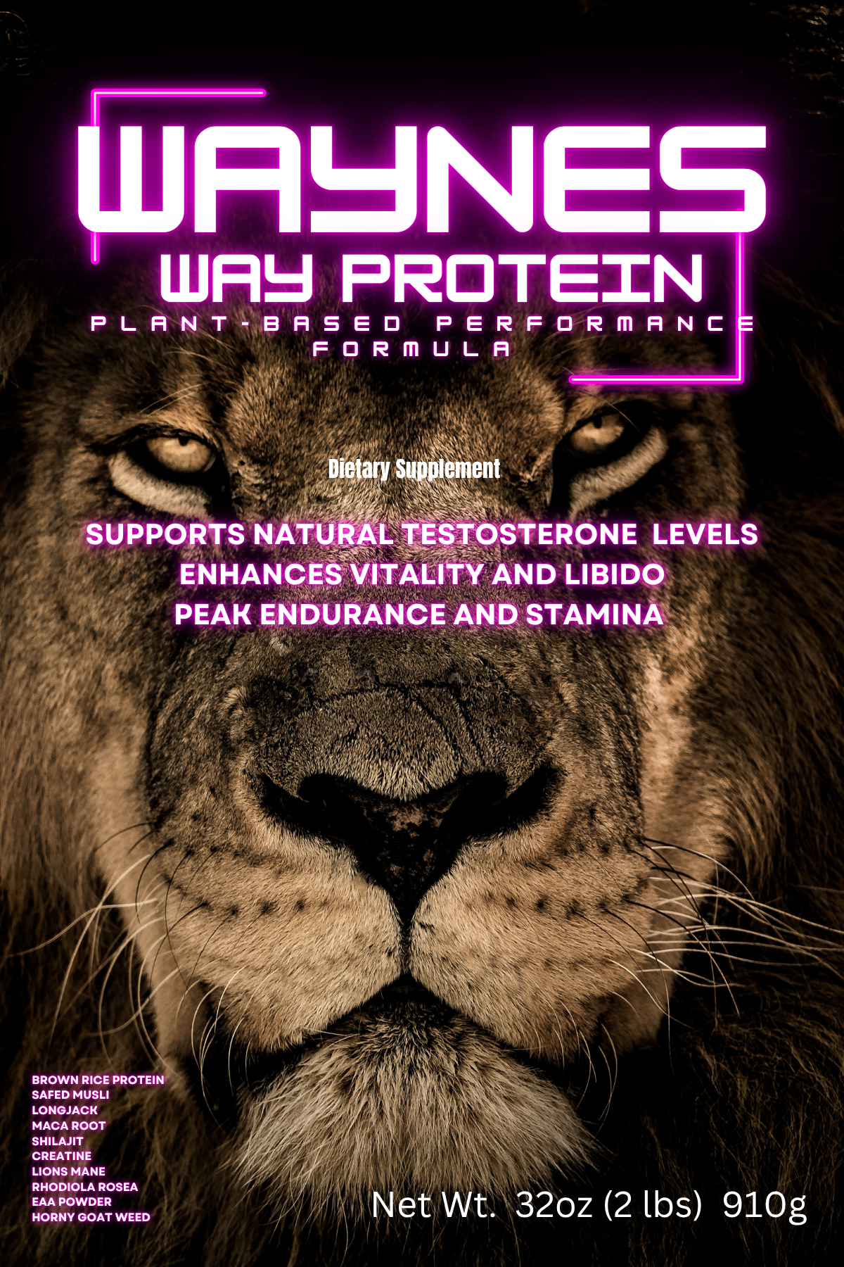 Wayne's Way Performance Protein 20pk 25g Protein Each Serving Chocolate and Unflavored!